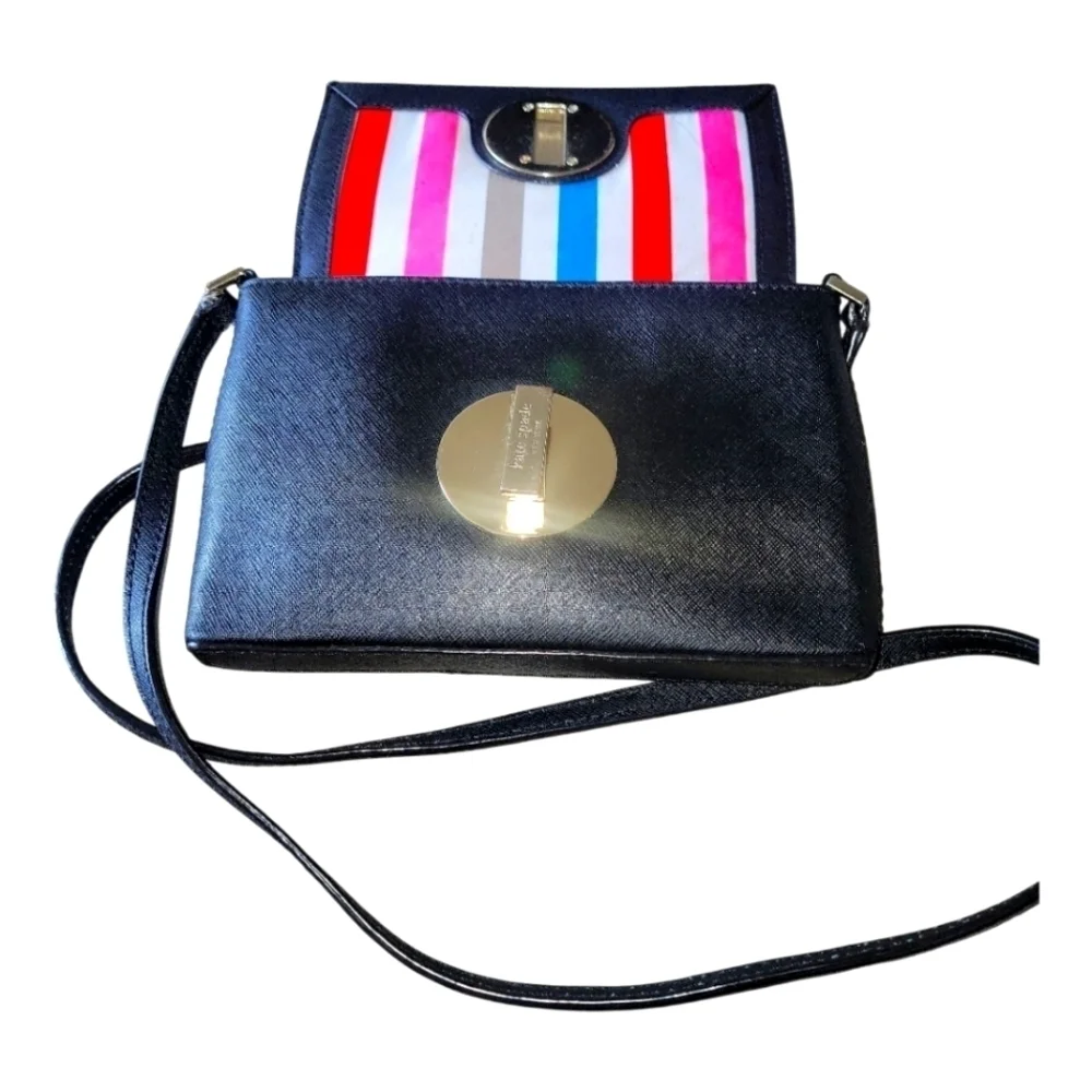 Kate Spade Newbury Lane Sally Black Saffiano Leather Crossbody Bag